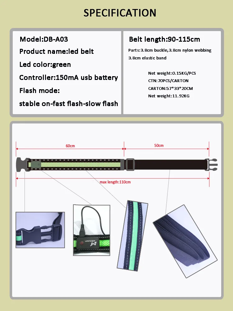 led belt 12