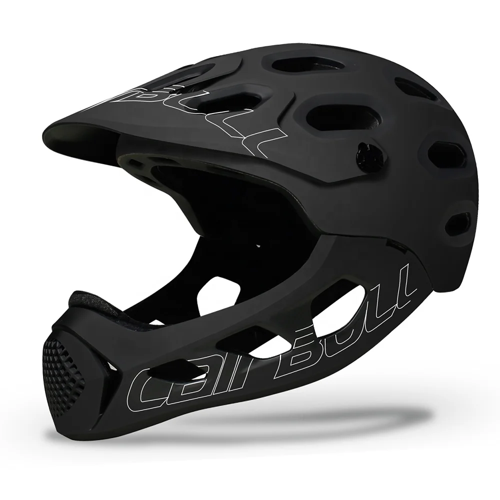 

CAIRBULL ALLCROSS Adults Full Face All Mountain Bike Helmet Enduro MTB Bicycle Helmet Removable Chin Bar CE CPSC Certified