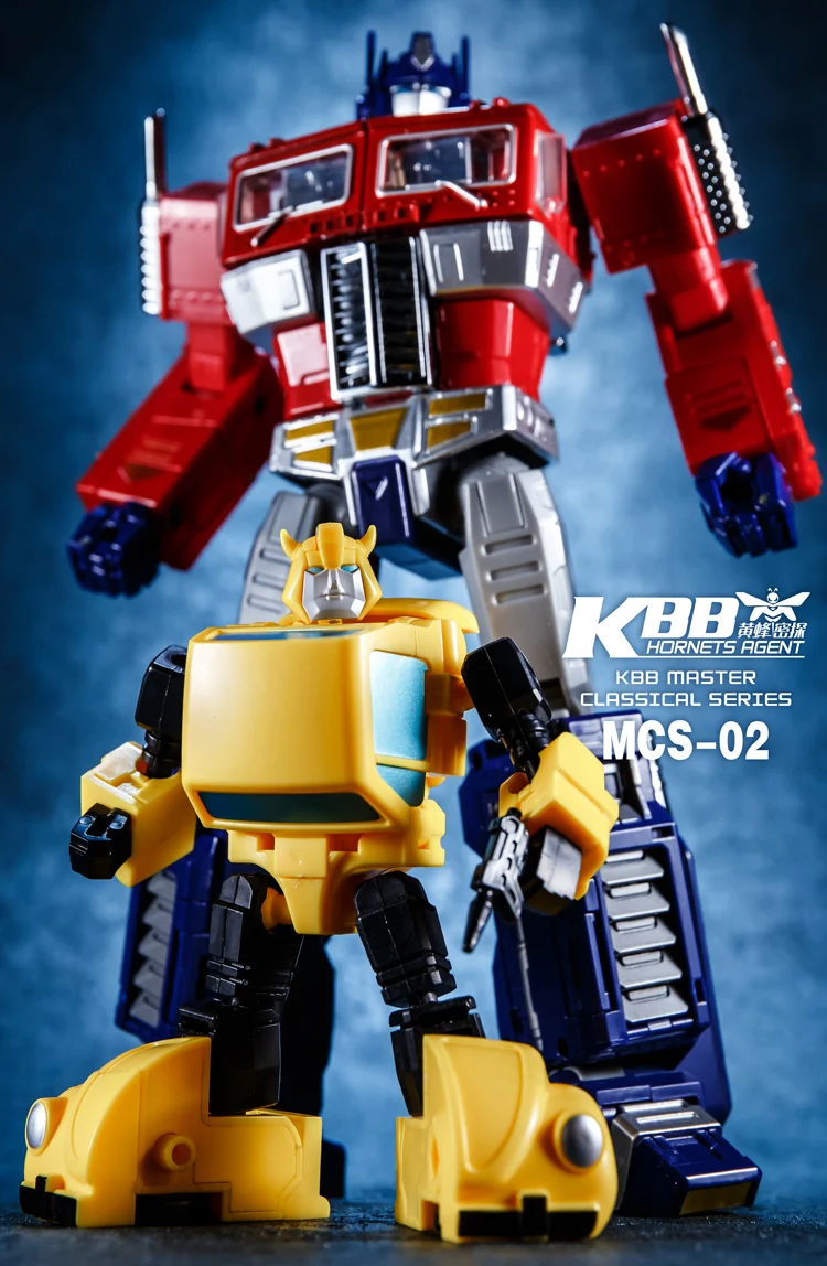 KBB MCS-02 Transformers G1 Hornets Agent Beetle Bumblebee Action Figure 12cm