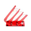 Plastic Stand For Ceramic Knife Large Capacity Knife Block High Quality Red Acrylic Kitchen Knife Holder Beautiful Gifts