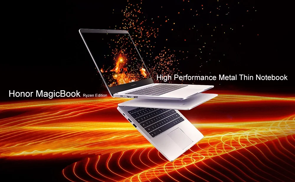 Dành cho máy tính xách tay HUAWEI Honor MagicBook 14 inch Window 10 AMD R5 2500U 8GB DDR4 256GB Camera SSD 4.1 