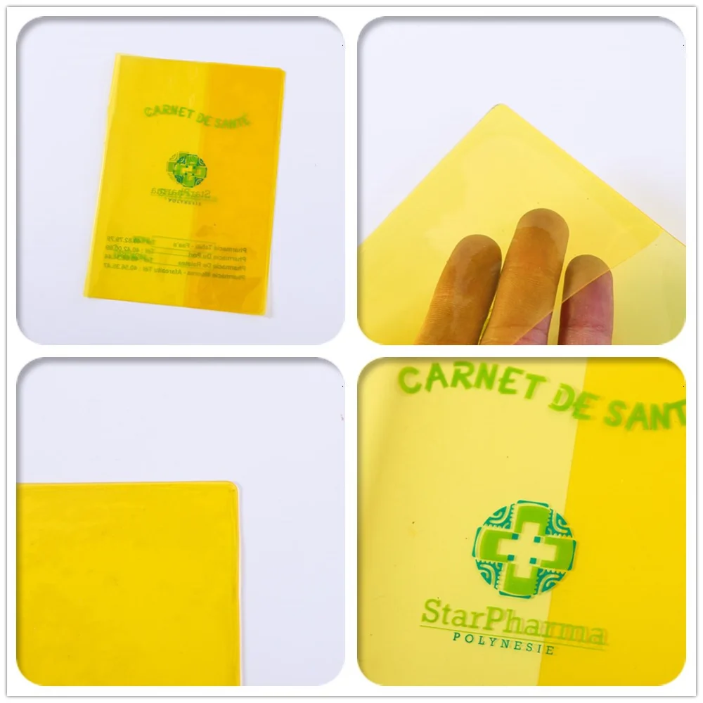 transparent plastic adhesive book cover