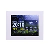 Led Display Alarm Reminder Wifi Weather Station 8 Inch Ips Lcd Digital Clock With Calendar