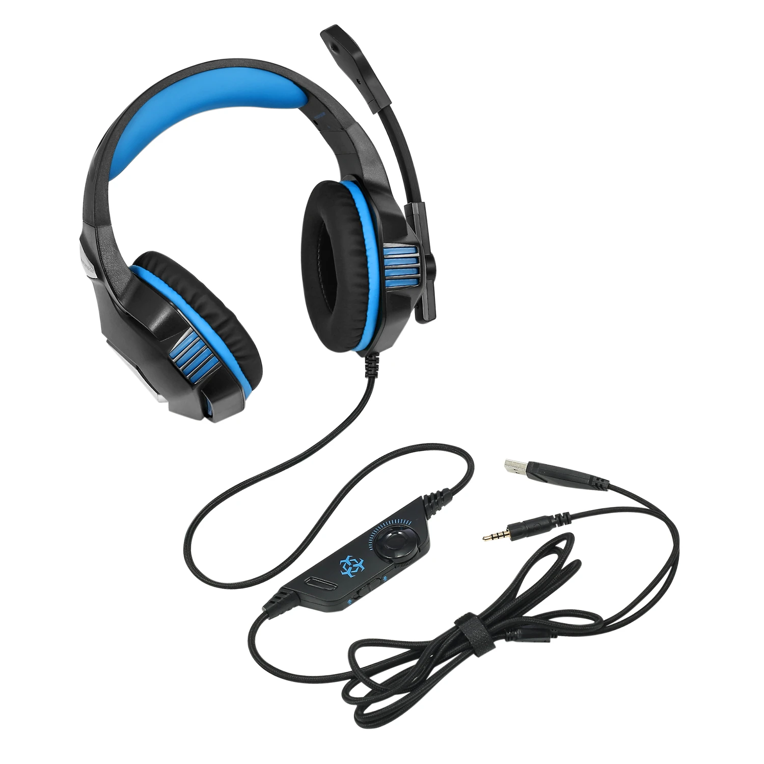 Gaming Headset For Ps4,Huntspider Brand With Mic For Pc Psp Surround Stereo Sound Over Ear