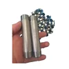 round nipple 316L forged stainless steel forged fittings 1/2" NPT male threaded nipple
