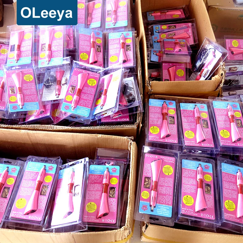 Oleeya factory wholesale pink hot fix rhinestones tool hotfix gemstones applicator
