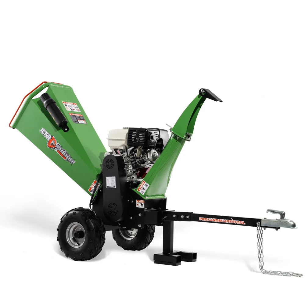 
Towable 15hp Gas Engine Wood Chipper with TUV-CE MD/EMC Certificate 