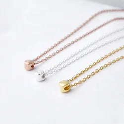 925 silver necklaces women 2017 gold ball chain choker necklace