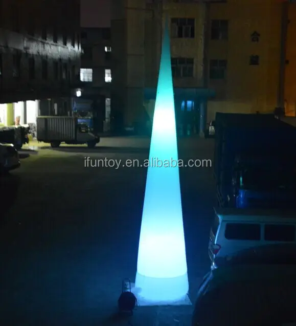 Hot Sale Inflatable Led Lighting Pillar/led Inflatable Column