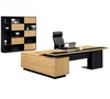 luxury wooden office desk use computer desk modern design office desk for project