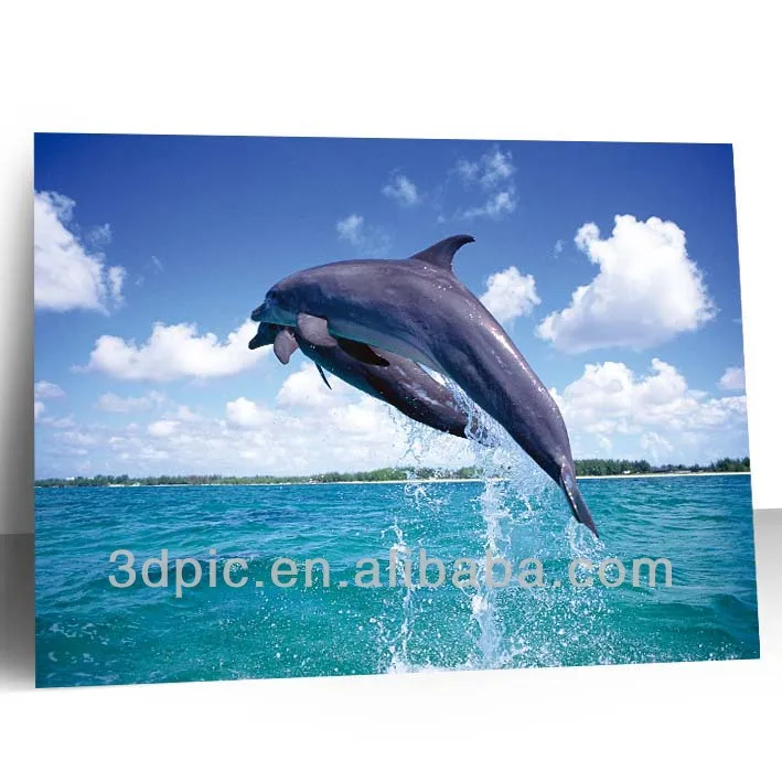 lenticular 3d hot image poster of moving picture