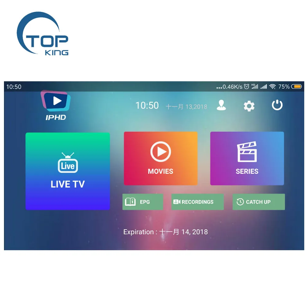 Wholesale Italy German French Canada US UK IPTV subscription for smart tv box