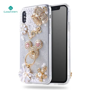 Glitter Pearl Ring Holder Phone Case Huawei P20 Pro P30 P30 Lite