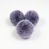 8cm hoarfrost colour faux Soft Hair Rabbit Fur Ball Pom Poms for Boots Hats \diy\ clothing