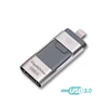 OEM multifunctional mobil phone laptop 3 in 1 metal aluminium alloy USB flash drive