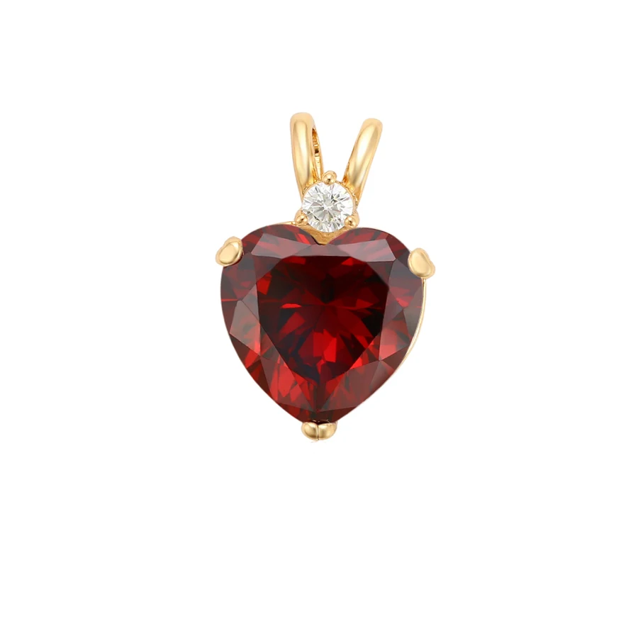 

34224 xuping luxury simulation women charms pendant with heart shaped