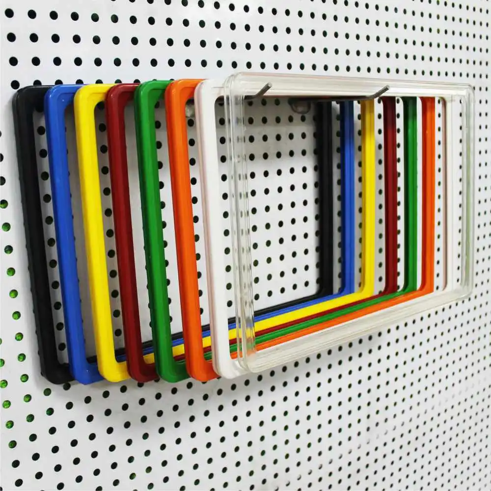 
A2 A3 A4 A5 A6 Colorful Poster PS Supermarket Plastic ABS Price Advertisement Frame for Display GuangDong Factory 