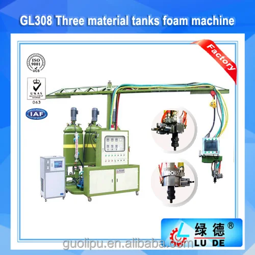 
GL308 integral skin steering wheel production machine/pu foam injection machine 