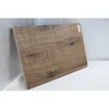 Good quality natural ash wood veneered mdf synchronized /embossed surface mdf