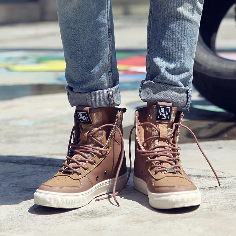 
2020 IDX Wholesale Breathable Comfortable Microfiber Shoes Men Boots 