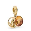 New collection fit for pandora bracelet Simba and Mufasa Sunset Dangle charm