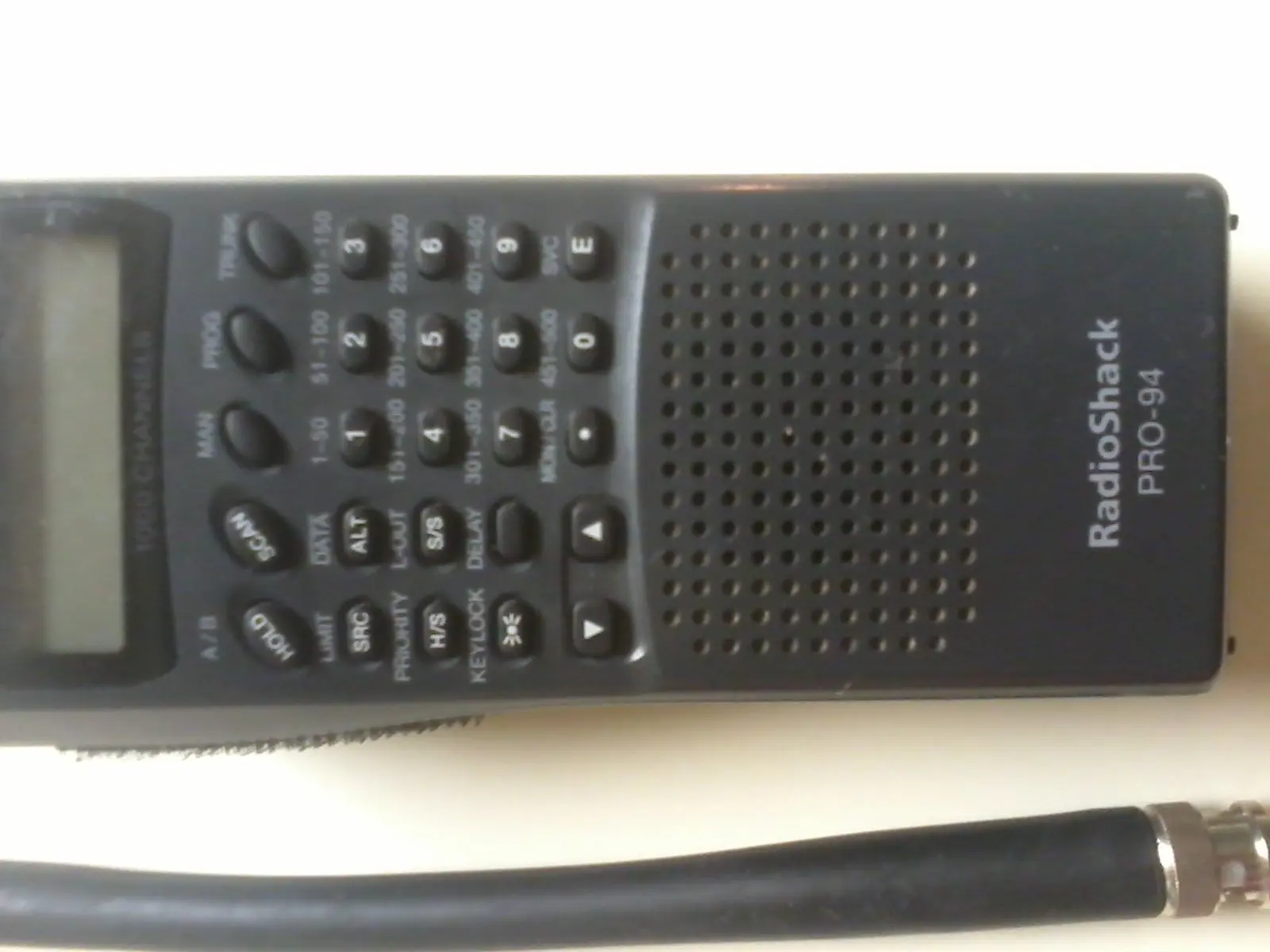 radio shack police scanner