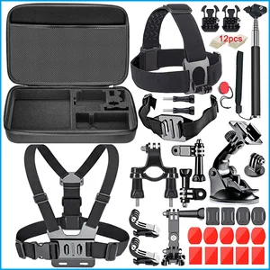 Bike Mount Accessories Kit GoPro Hero 7 6 5 4 Cameras