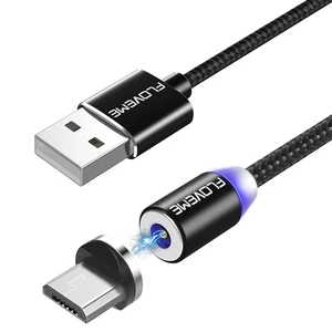 Free Shipping FLOVEME 1M Magnetic Charging Cable for iPhone and for Android SmartPhone Mobile Phone Accessaries