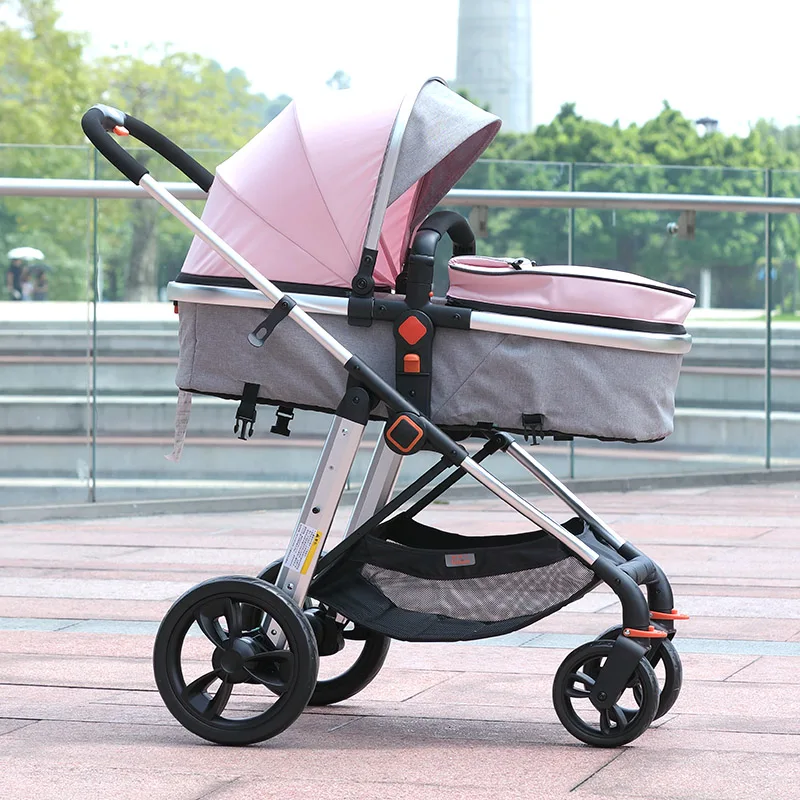 high view baby stroller