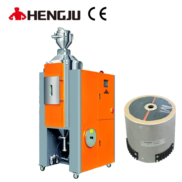 
Hengju high quality PET 3 in 1 plastic hopper honeycomb dehumidifying dryer for injection machine 