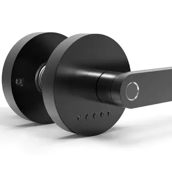 Mok Fingerprint Combination Handle Door Lock Lock August Smart