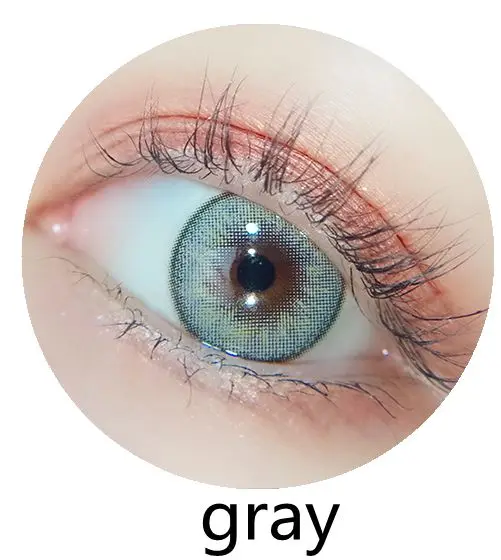 

new arrival Seattle gray natural colored contact lens contact lenses hot selling cosmetic soft lens made in Korea
