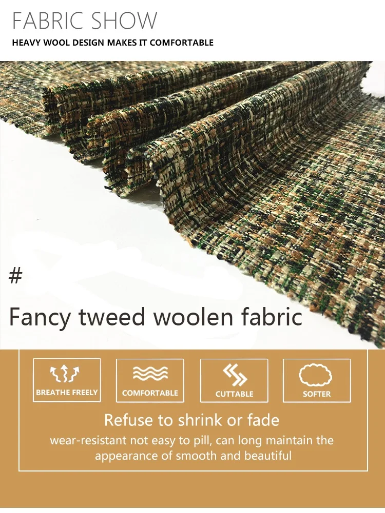 Woven Acrylic Wool Boucle Fleece Fabric For Coats Buy Wool Boucle