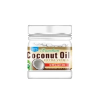 

Roushun Coconut Hair Oil Body Oil Extra Virgin Organic Use for Hair and Skin oil