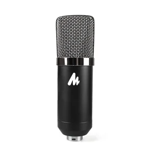 professional podcasting studio mic with computer condenser karaoke microphone pc microphone