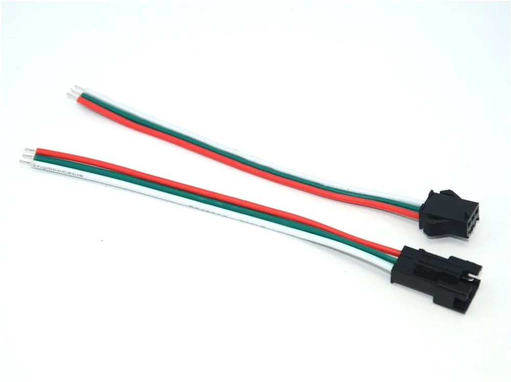 10 Pairs 3 Pin Jst Connector Female Male 3pin Plug And