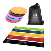 

Core Sliders Gliding Discs and Resistance Loop Band set