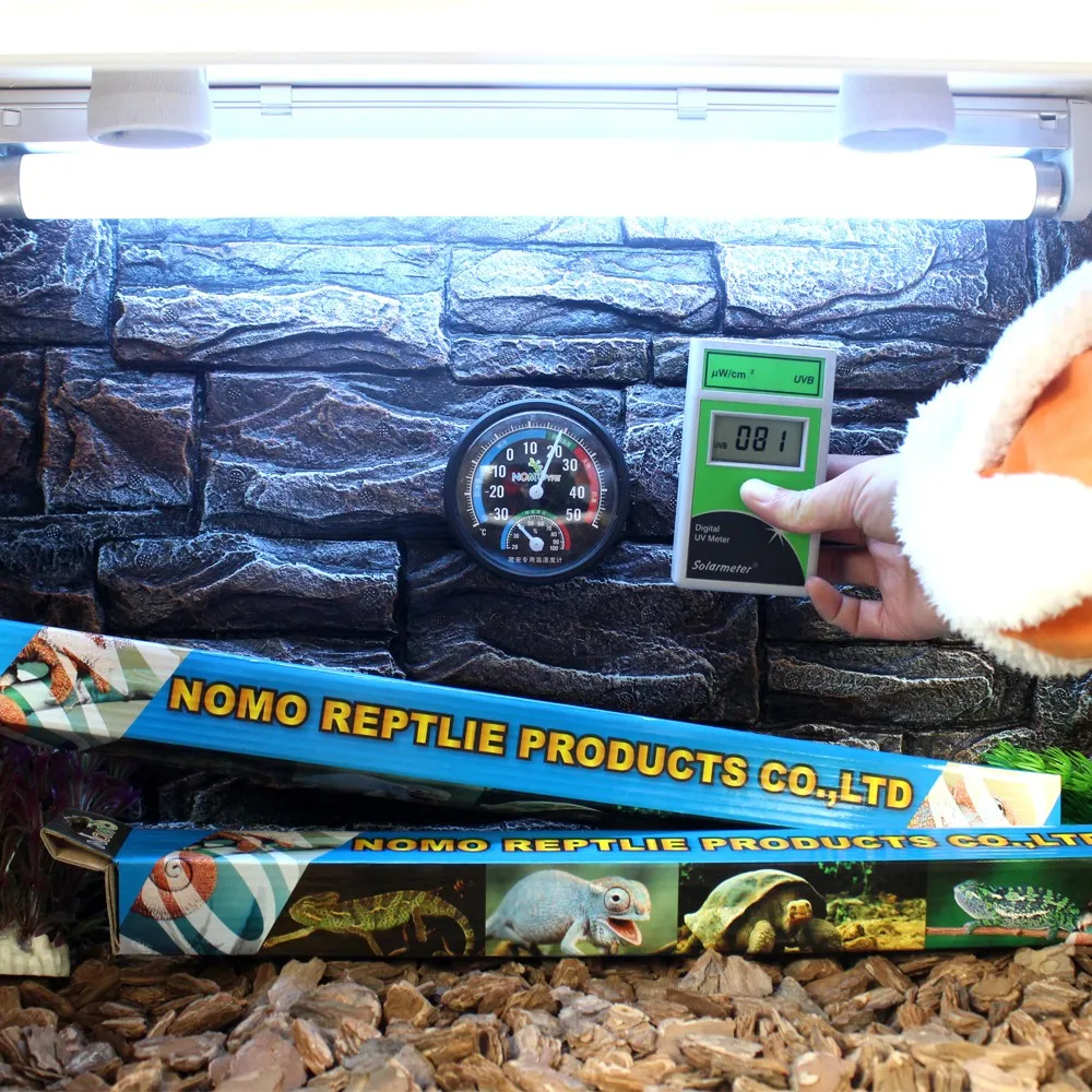 Nomoy Pet Reptile Habitat Lighting Uvb10.0 Fluorescent 45cm T8 Light Tube 15w Nd12 Buy