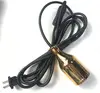 New design best seller Metal lamp holder with fabric cable light cord set pendant light fittings