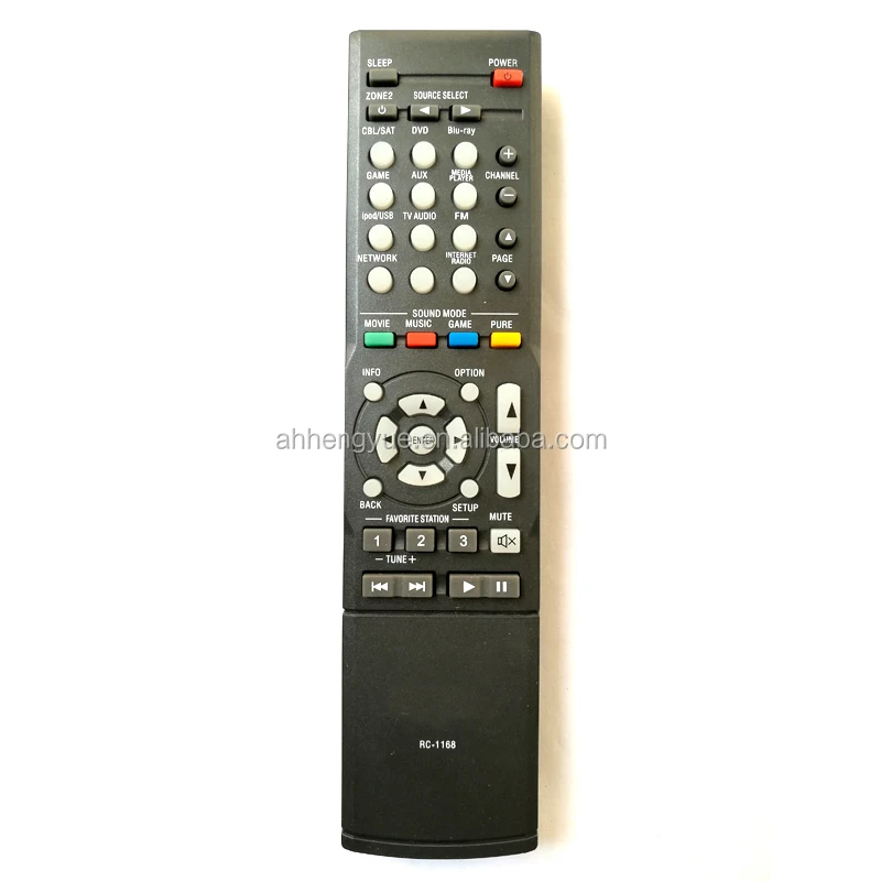 

Remote Control RC-1168 rc1168 For DENON AVR1613 AVR1713 1912 1911 2312 3312 4312 4310 AV Receiver Power amplifier, Black