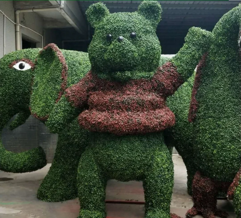 Customized Design Artificial Topiary Grass Animals For Decoration Buy
