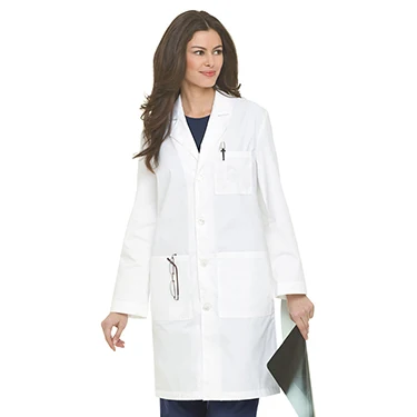 

Women's Long Sleeve Lab Coat, Customized