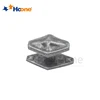 Rhombus combination haplopore handle cabinet drawer dresser silver knob