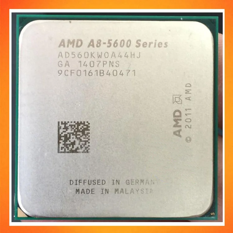 Processeur AMD A8-5600 AD560KWOA44HJ 4 Cœurs - Occasion Fonctionnel | Pour PC Bureautique Multimédia