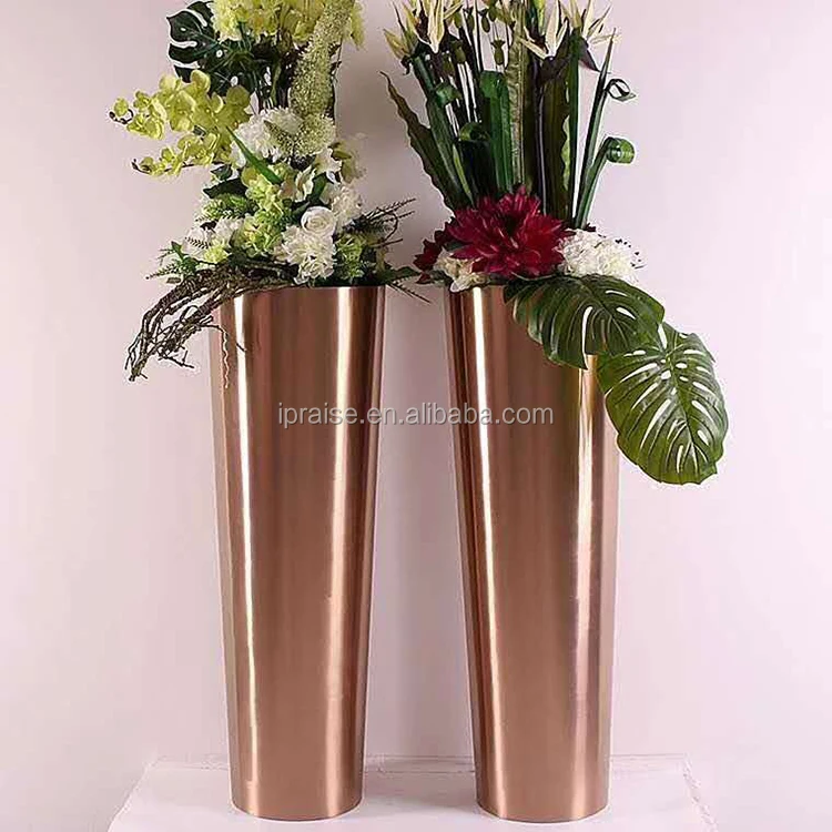 
Wedding decoration metal flower vase /gold flower vase for garden supplies 