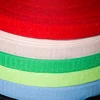1 inch nylon flexible various colors hook and loop elastic straps with a buckle