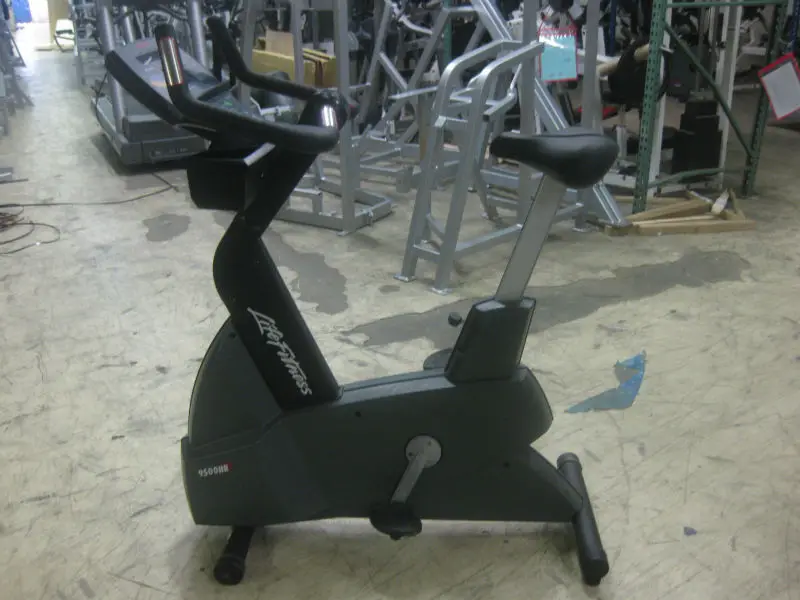 life fitness 9500hr bike