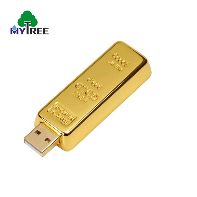 

Cheap price multifunctional 16GB 32GB gold bar drive flash memory usb