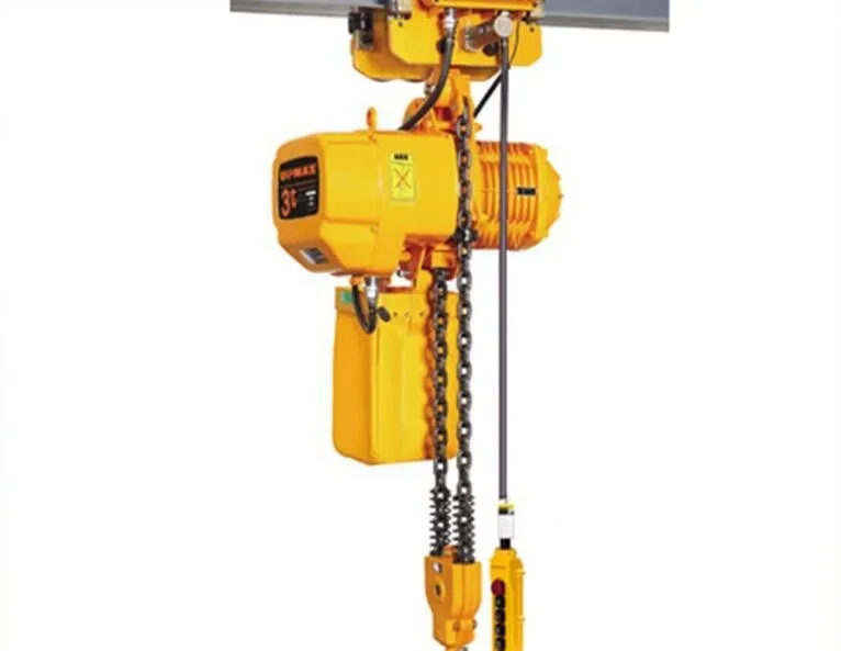 Wireless Remote Control 3 Ton Electric Chain Hoist With Trolley - Buy 3 ...