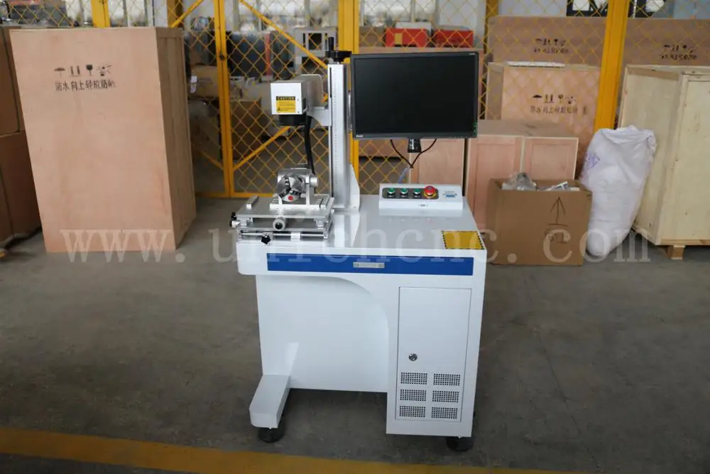 UNICH fiber laser marking machine with 20/30/50W Raycus/Max generator